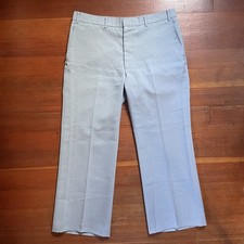 True Vintage 70s Levi  s Sta-Prest Action Slacks Light Blue 36 X 27 Talon Closure