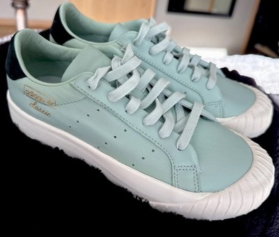 ADIDAS Everyn Triple Mint Green Sneakers Genuine Leather Women's US 5.5 UK 4