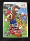 Mario Super Sluggers (Wii 2008) Manual Included Nintendo