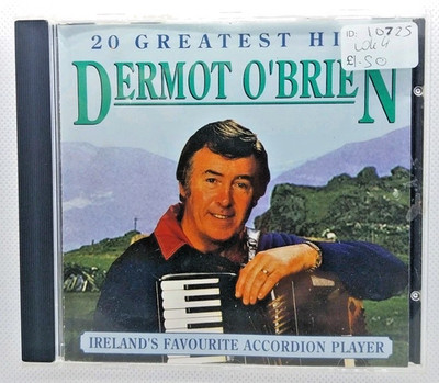 Dermot O'Brien - 20 Greatest Accordion Hits CD (2003) Audio Quality Guaranteed