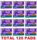 120 x ALWAYS ACTIVE PADS DISCREET 5 IN 1 NORMAL BRAND NEW (12 x PK10)