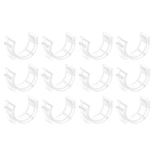 50pcs Sewing Bobbin Holder Bobbin Clips Plastic Bobbin Clamps White