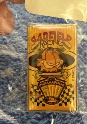 NOS Vintage 1997 Indianapolis Indy 500 Garfield Racing Pin 16