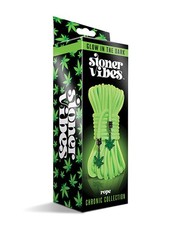 Bondage Restraint Roleplay Metal BDSM Waterproof Stoner Vibes Glow in Dark Green