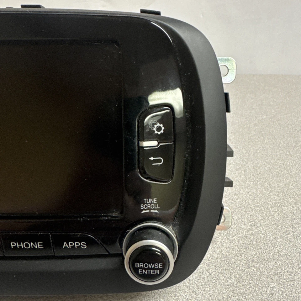 Fiat 500 2015 navegación XM AM FM receptor de radio 6434C-BE2812 OEM Foto 3 de 4