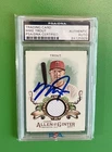 Mike Trout Auto 2017 Topps Allen & Ginter Relic PSA/DNA Authentic Angels