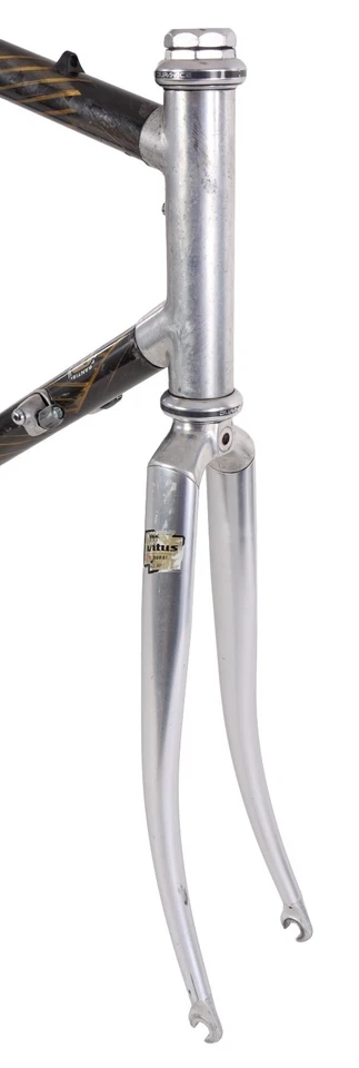 Cuadro de bicicleta de carretera Vitus Carbone 9 Plus 56 cm llanta QR 700c tacos de aleación vintage años 80 Foto 4 de 4