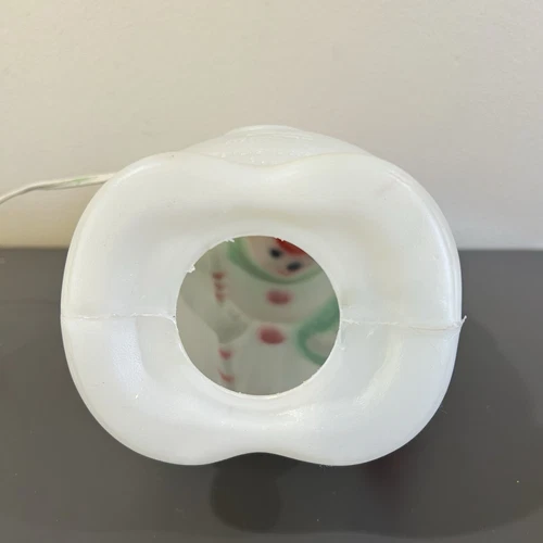 1968 Empire Snowman Blow Mold 13" Tabletop Christmas Light Up USA Vintage WORKS! - Picture 7 of 15