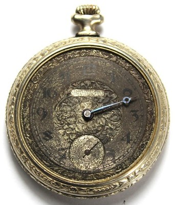 Langendorf ''Stratford'' 6j 45mm Gold Filled Pocket Watch - Runs