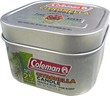Pine Scented Citronella Candle with Wooden Cr...