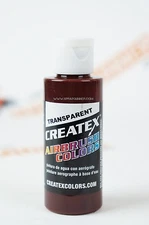 Createx Airbrush Colors 5136 Transparent Red Oxide 2oz. water-based paint 