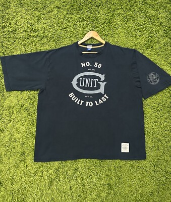 Vintage G-Unit 50 Cent Official T Shirt Heavy Weight Mens 3XL Rap