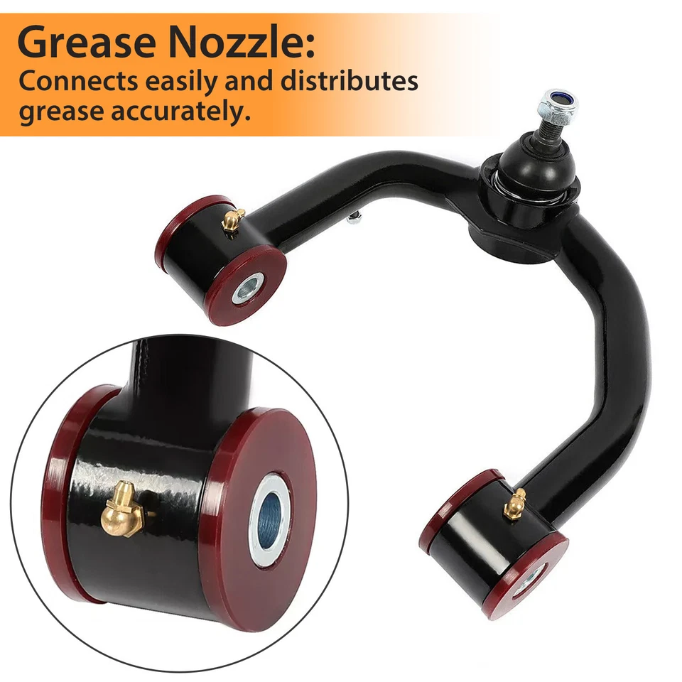 2-4" Lift Black Upper Control Arms For Toyota 4runner 96-02 For Tacoma 1995-2004 - Image 2 of 4