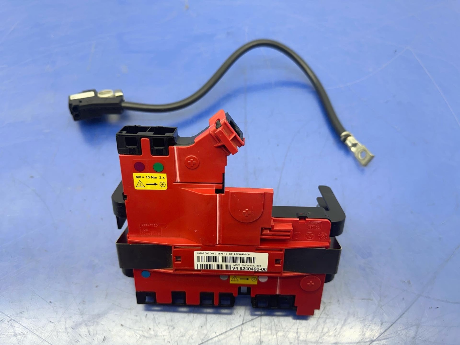 2012 - 2018 BMW 650I F13 COUPE OEM BATTERY POWER TERMINAL W/ NEG BAT ...