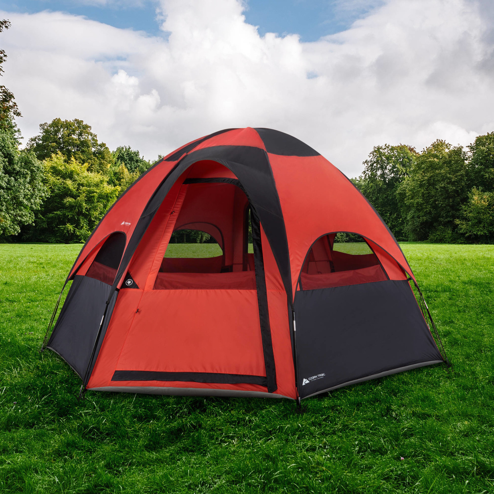 Ozark Trail 8-Person Dome Tent with Divider Removable Room Divider with Brand New 58ff2d Ozark Trail 8-Person Dome Tent with Divider Removable Room Divider with Brand New 58ff2d