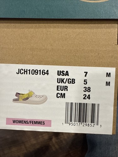 Chaco Chillos Clog Shoe, Women’s Size 7 MoonBeam JCH109164 NWT shoe Sandal - Picture 8 of 8