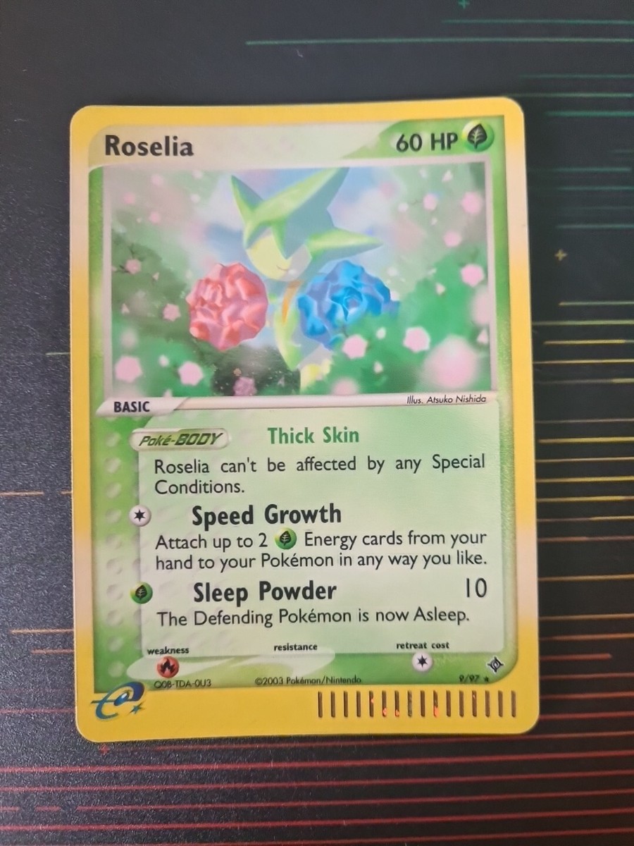 Pokémon TCG Roselia EX Dragon 9/97 Holo Holo Rare | eBay UK