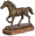 Horse Figure Sculpture Iron Cast 20344