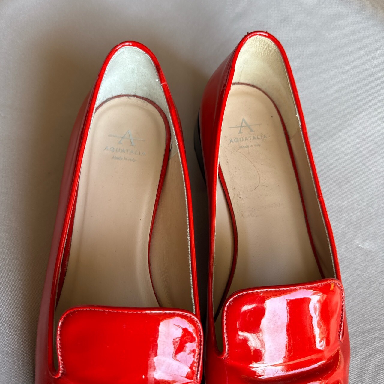 Aquatalia Red Shoes Size 9 eBay