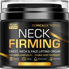 Neck Firming Cream - Anti Wrinkle Cream – Use on Saggy or Turkey Neck, Double...