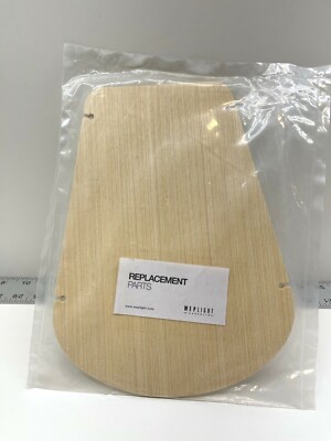 Wep Light Renata 32 Round Pendant Replacement Wood Shade Ash 3 Pack