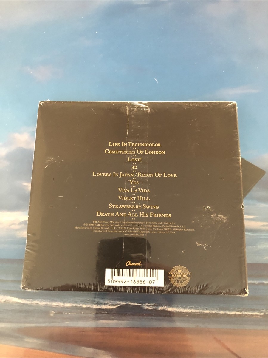 Sealed New Viva la Vida or Death and All His Friends Coldplay CD