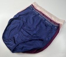 Breezies NWT set of 4 nylon microfiber hi-cut classic small panties t3