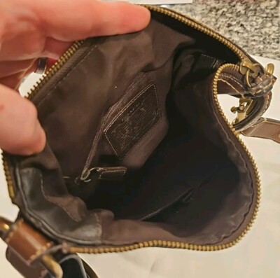 COACH / ショルダーバッグ/レザー/BLK/E065-10402 Coach Signature Jacquard Shoulder/Crossbody Hobo Bag E065-10402