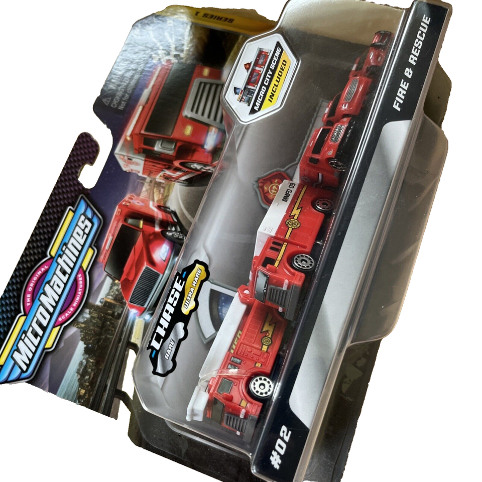 Micro Machines Series 1 Fire and Rescue 02 Collectable Diecast 5