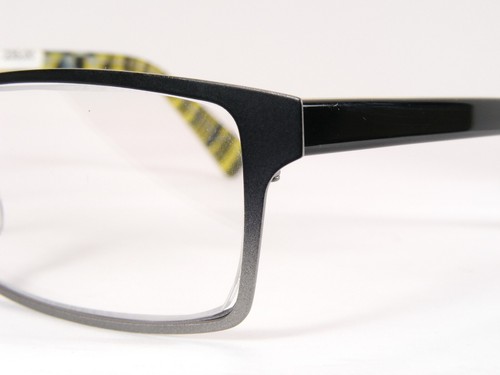 Jean Lafont MARS 102 Black Gradient Graphite UNIQUE EYEGLASSES 52-16-140 (NOTES) - Picture 6 of 14