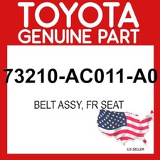 Toyota Genuine 73210-AC011-A0 Belt Assy Fr Seat 73210AC011A0 OEM
