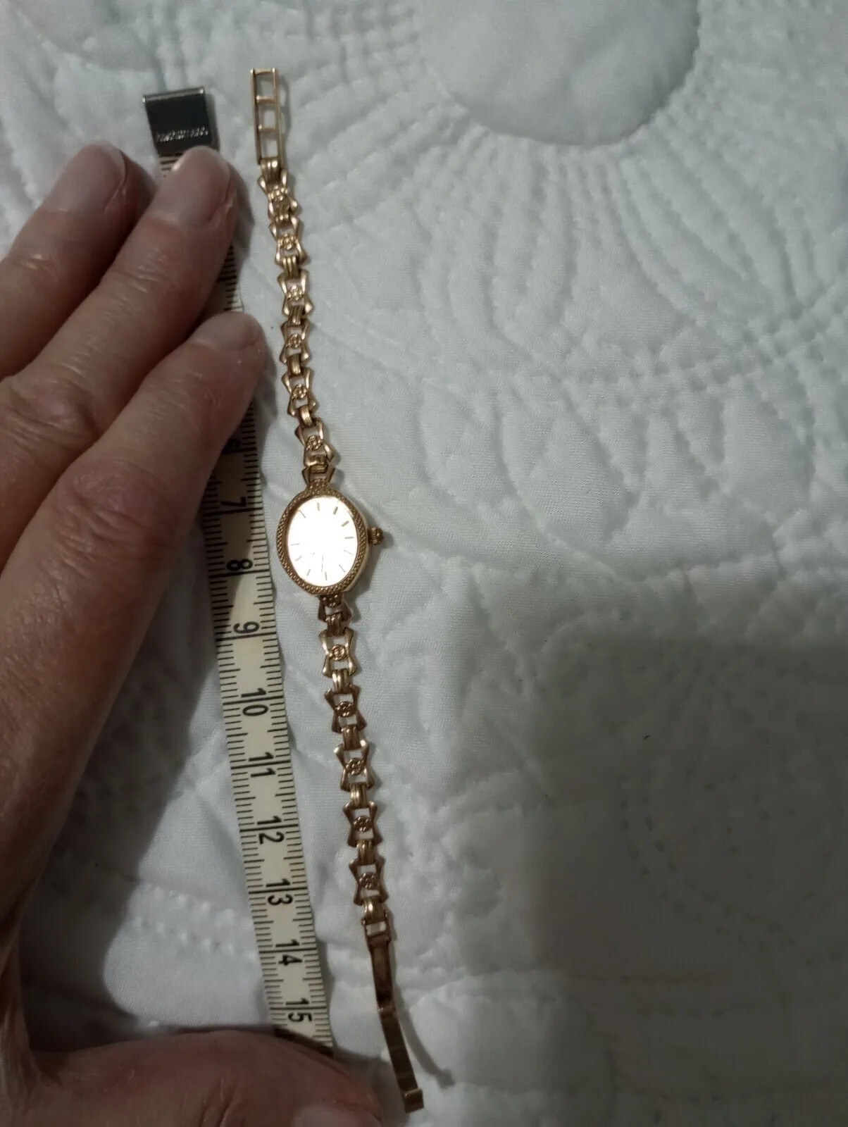 Ladies Sovereign 9ct gold bracelet watch eBay