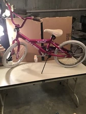 GIRLS Malibu Electric Stardom Bike 18” Wheels in Good Condition 