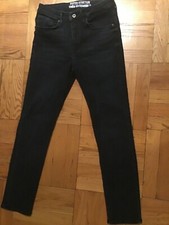 H  M boys jeans, navy, super stretch, slim fit , size 14 youth