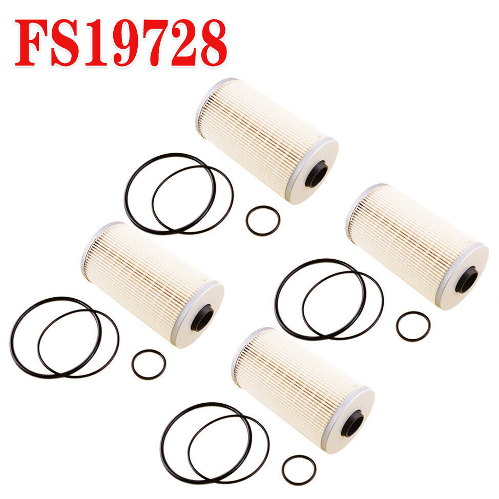 Replacement For Cummins Fuel Water Separator Fuel Filter Kit FS19728 (Pack of 4)