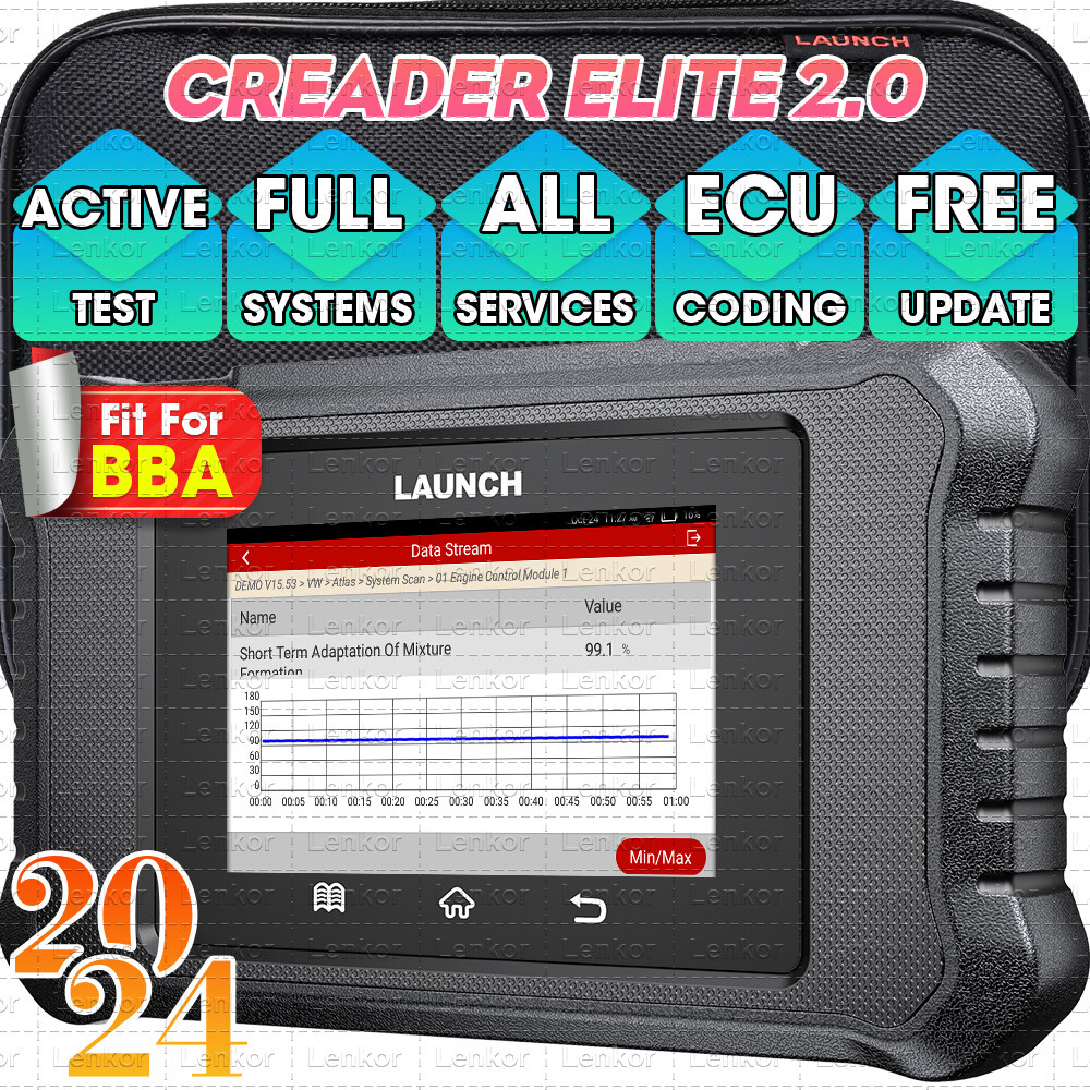 LAUNCH X431 Creader Elite 2.0 for BBA Car Diagnostic Tool Scanner