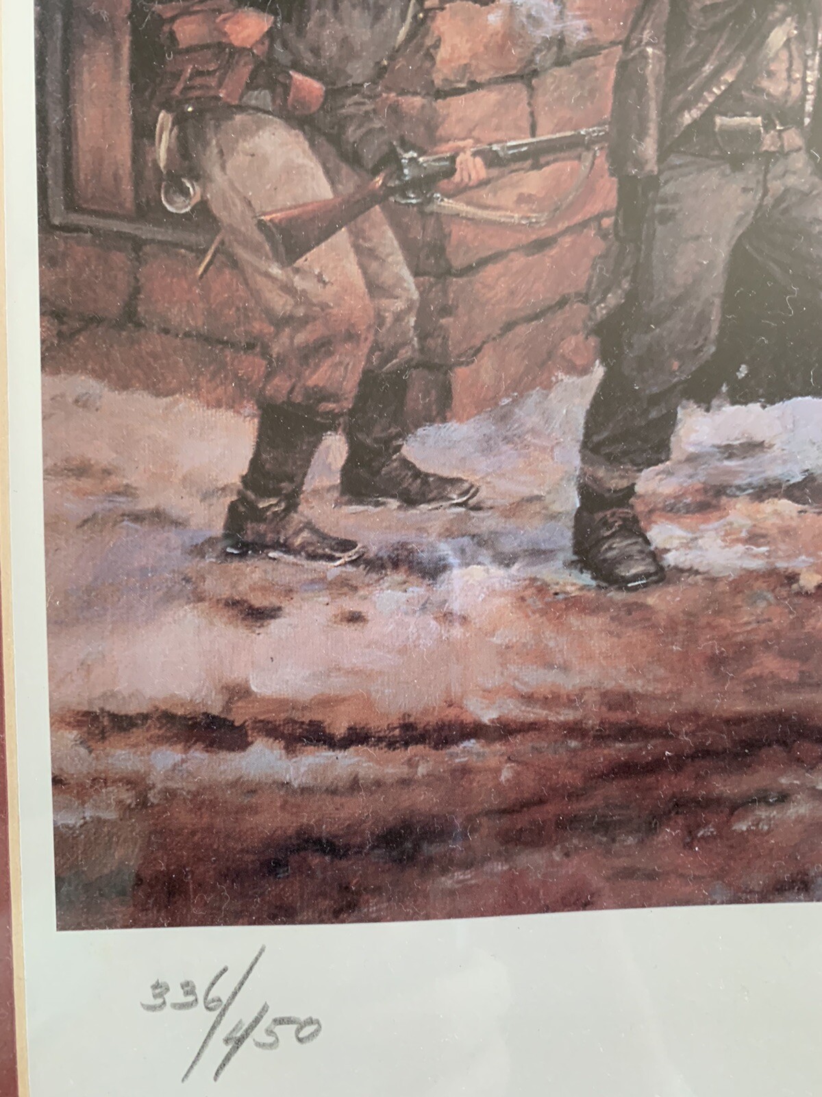 Pickets In Fredericksburg Dec 1862, Keith Rocco, Signed And Numbered