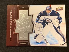 2020-21 Upper Deck Extended Series - SPx Finite #SF-31 Connor Hellebuyck /2999