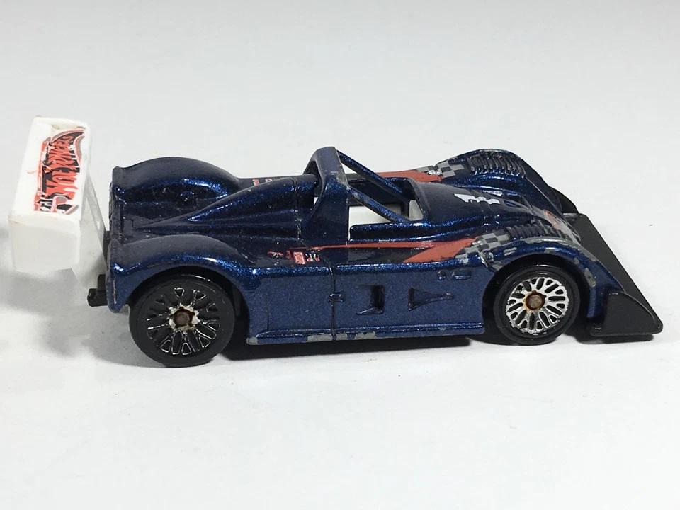 Hot Wheels 2001 Riley & Scott Mk III Metalflake Blue HW First Editions Malaysia - Image 2 of 4