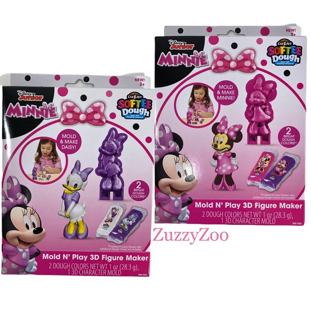 Disney Minnie Daisy Cra Z Art Softee Dough Mold N Play 3d Figure Maker for sale online | eBay