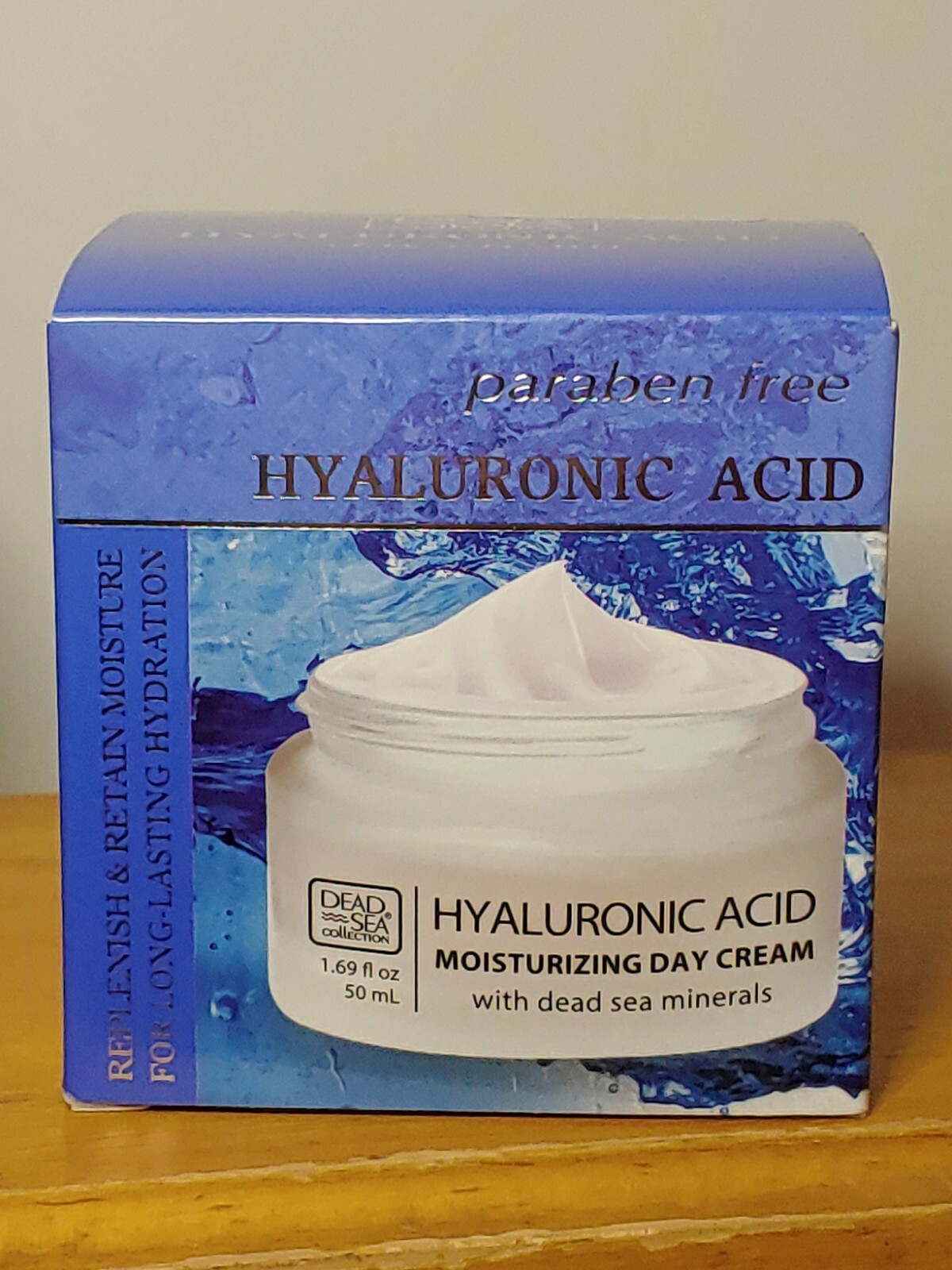 hyaluronic acid day cream with dead sea minerals