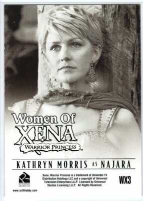 XENA 2004 ART & IMAGES WOMEN OF XENA INSERT TRADING CARD WX3