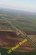 Photo 6x4 Harlam Lock and Brown's Bridge on the New River Ancholme: aeria c2015