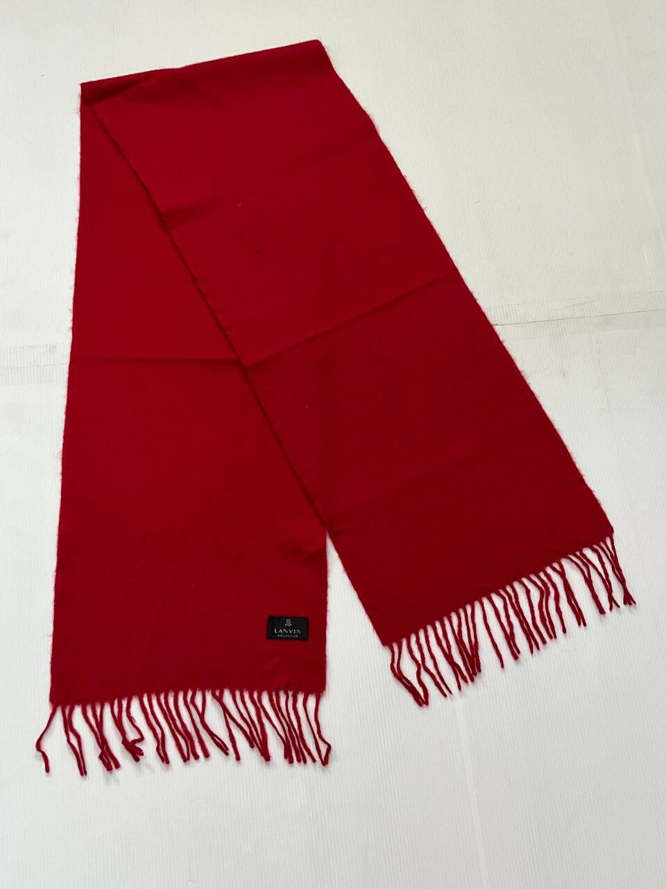 Authentic LANVIN COLLECTION Solid Plain Design On… - image 11