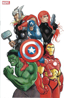 AVENGERS (2024) #4 deutsch ENRICO MARINI VIRGIN VARIANT lim. ERLANGEN exclusive