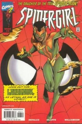 Spider-Girl (1998) #   6 (9.0-VFNM) 1st Ladyhawk 1999