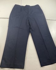 Alfred Dunner Pants Women Size 22 W Blue Classic Office Wear
