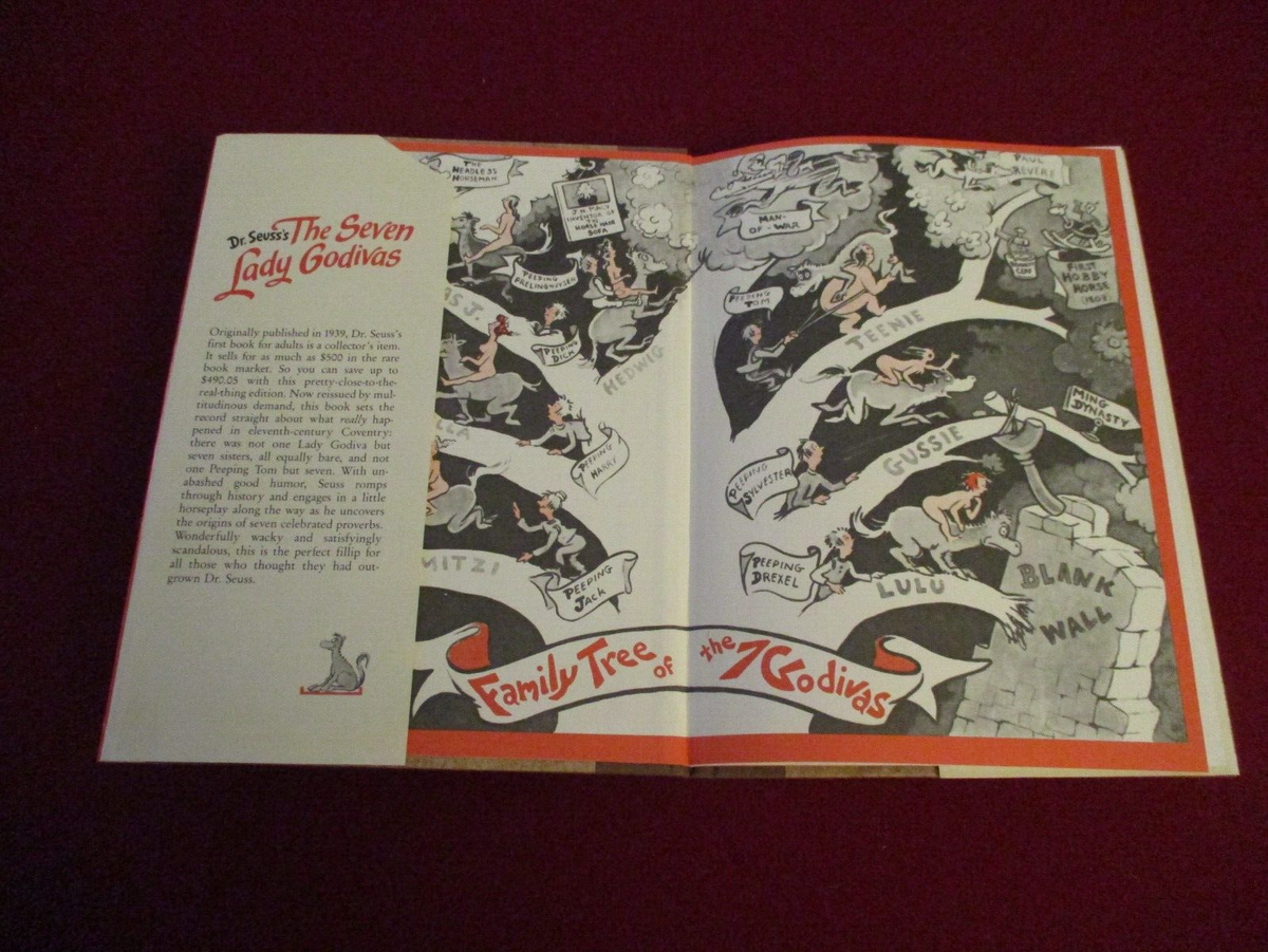 The Seven lady Godivas by Dr. Seuss (1987) 1st Printing of the Re