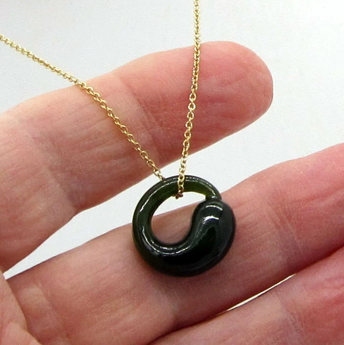 Tiffany online jade necklace