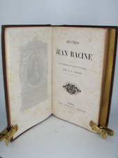 L.S.Auger - Oeuvres de Jean Racine - Paris - 1875 - Goldschnitt - Furne Jouvet
